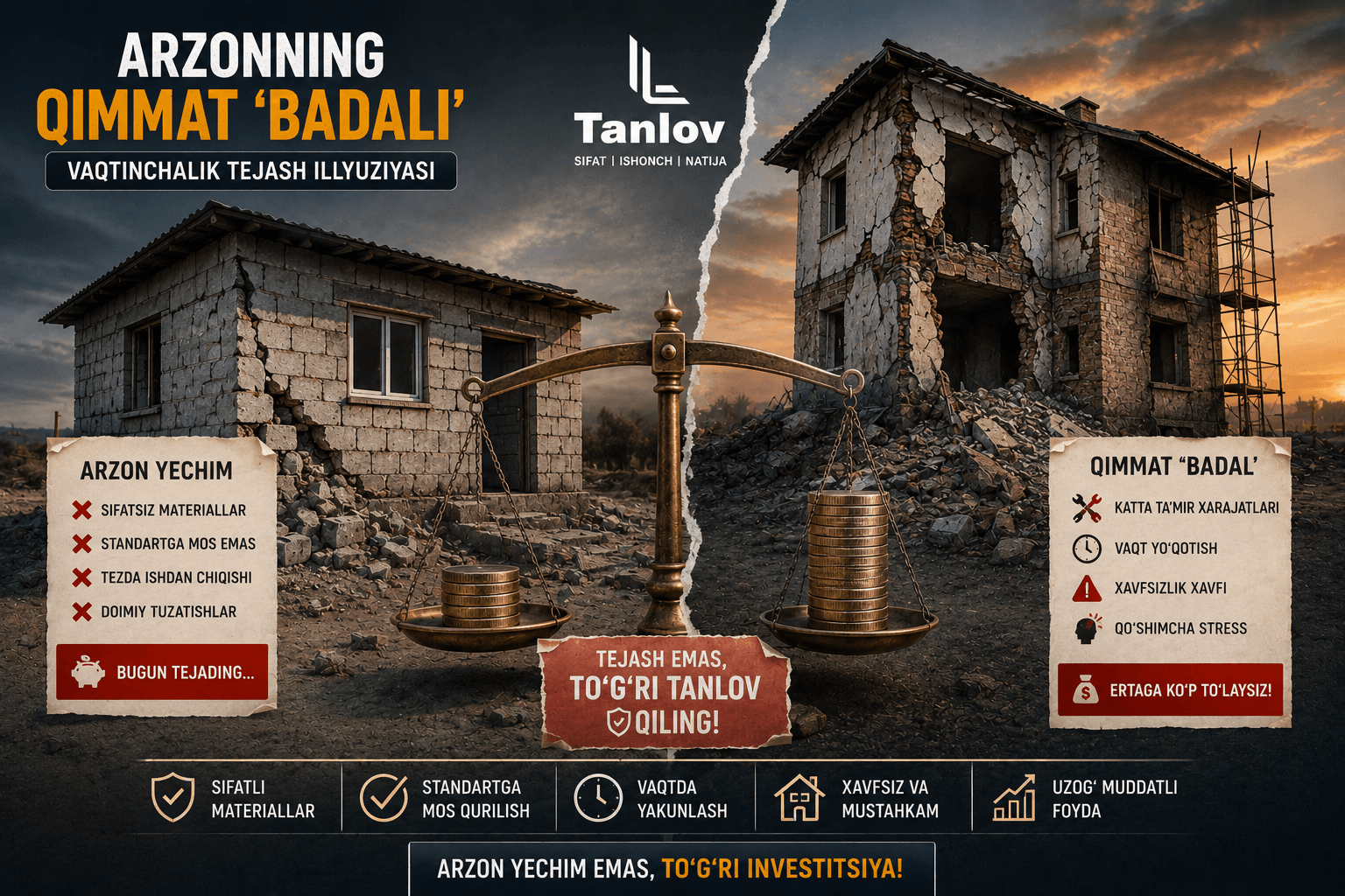 "Arzonning qimmat 'badali'" (Vaqtinchalik tejash illyuziyasi)