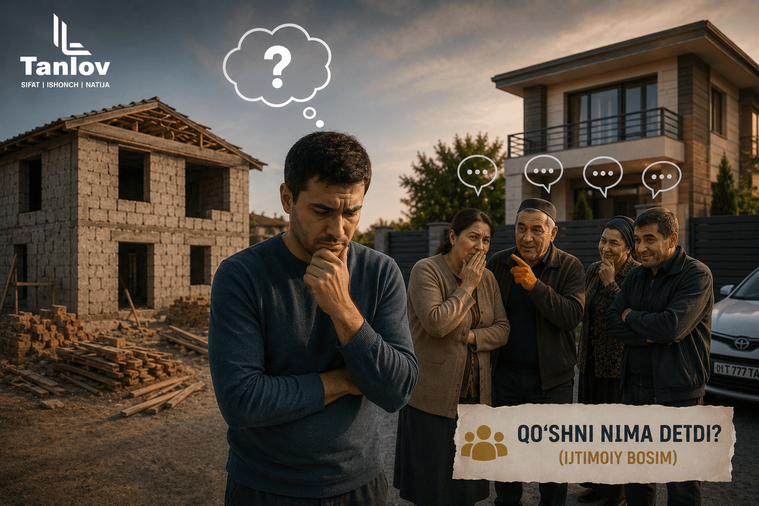 "Qo'shni nima deydi?" (Ijtimoiy bosim)