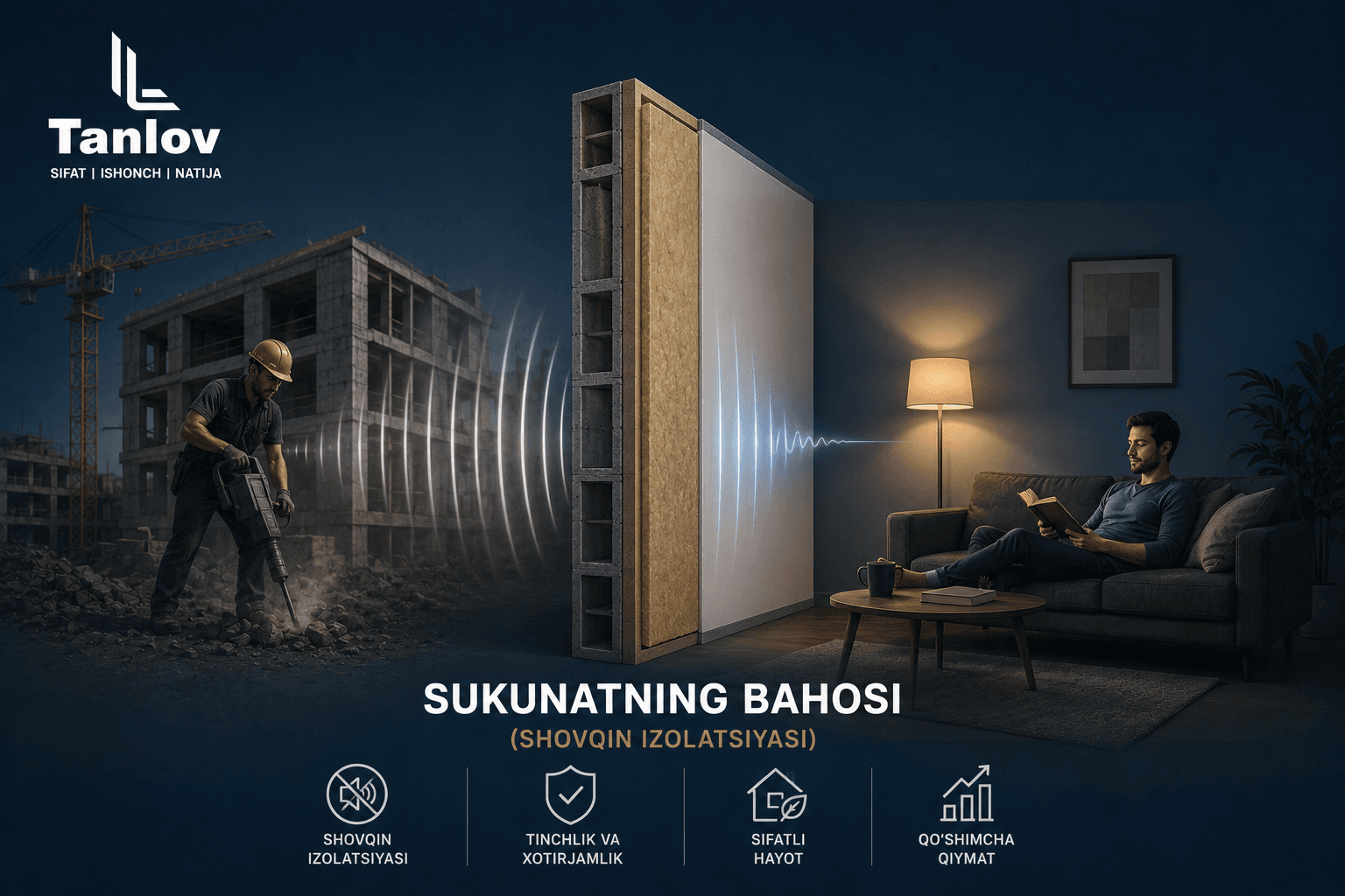 "Sukunatning bahosi" (Shovqin izolatsiyasi)